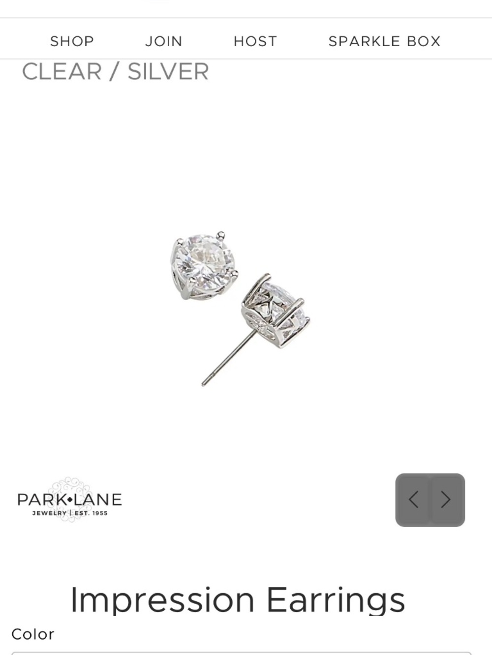 Park Lane Impression Earrings